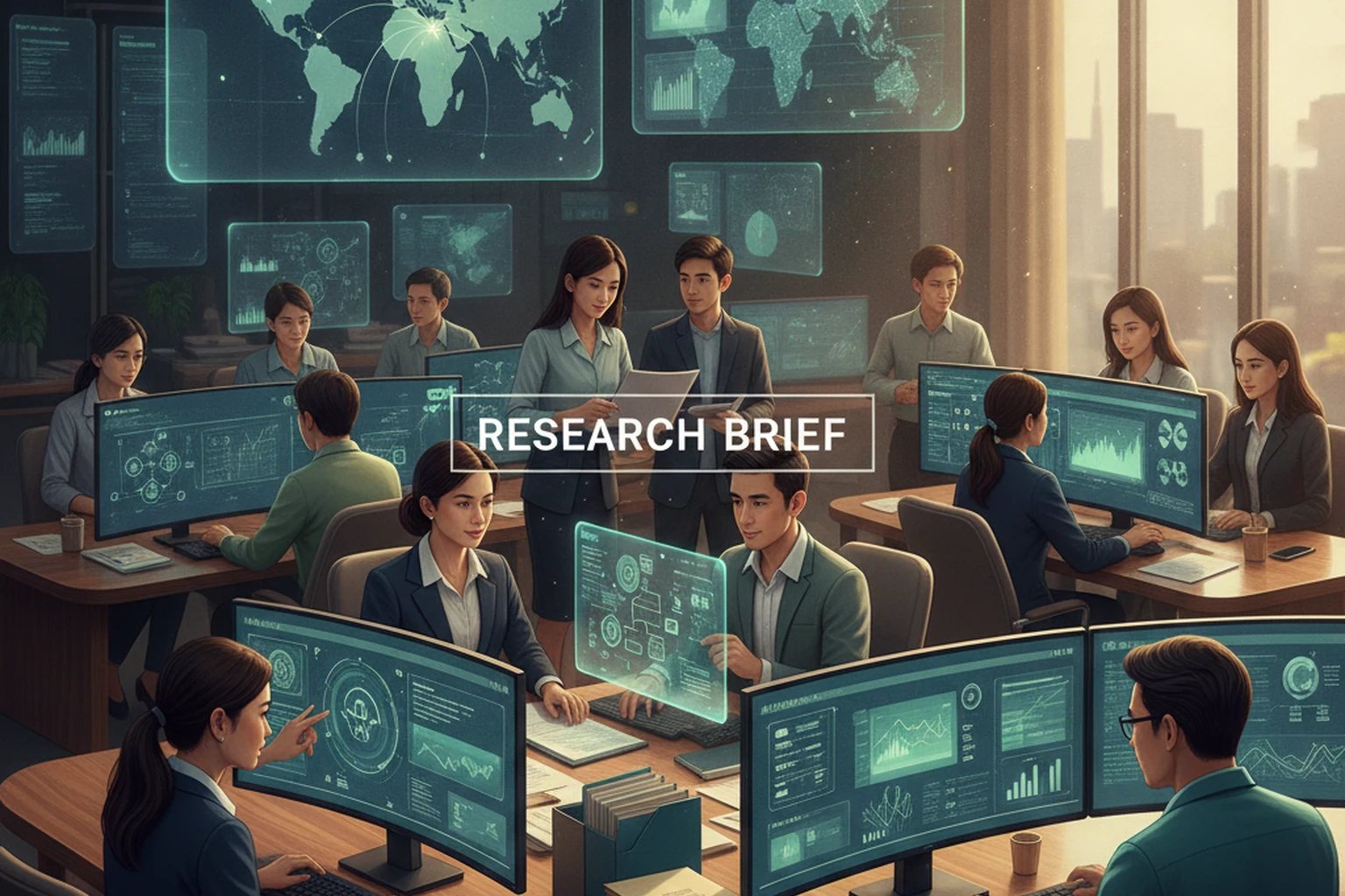 Research Brief: Short-Term Rental Virtual Assistant Operations Access Governance editorial illustration
