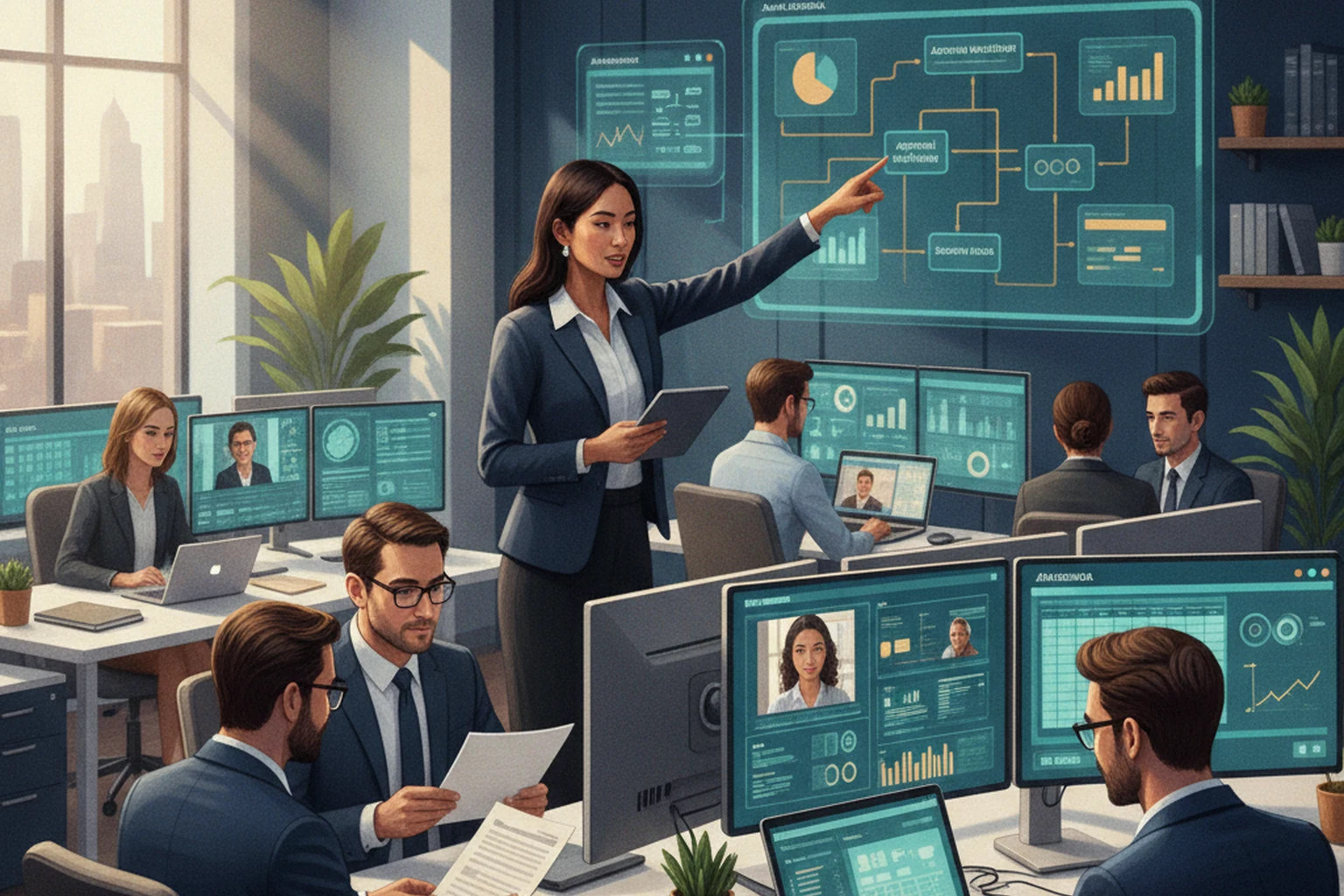 Short-Term Rental Virtual Assistant Operations: Access Recertification Review editorial illustration
