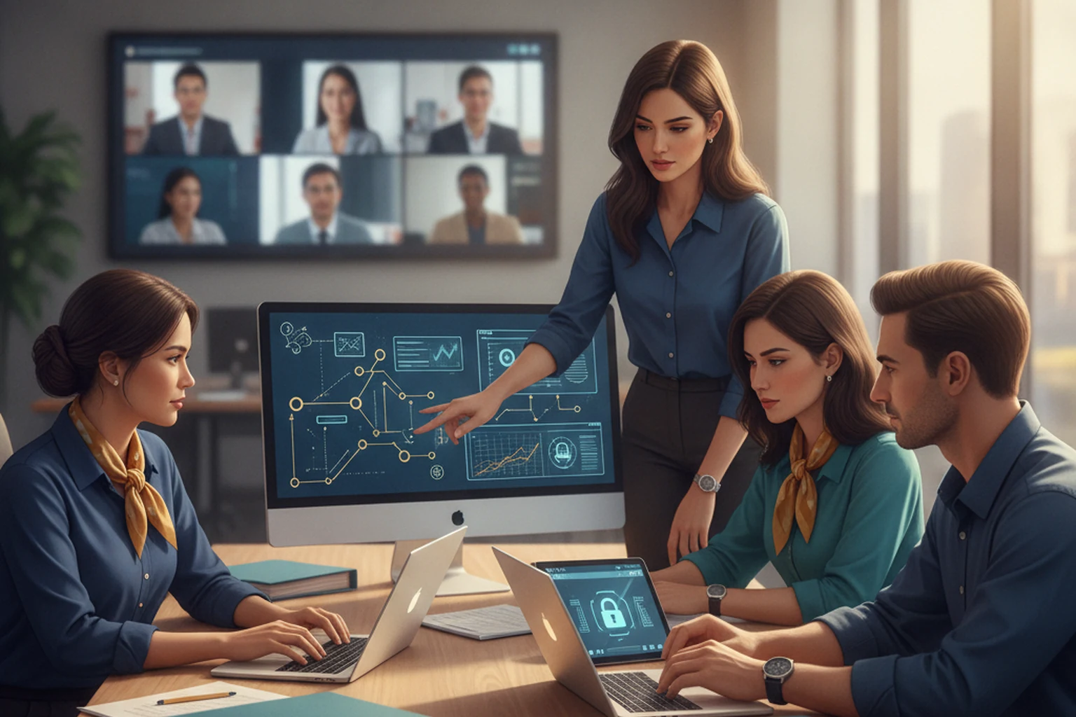 Research Brief: Short-Term Rental Virtual Assistant Operations Handoff Reliability editorial illustration
