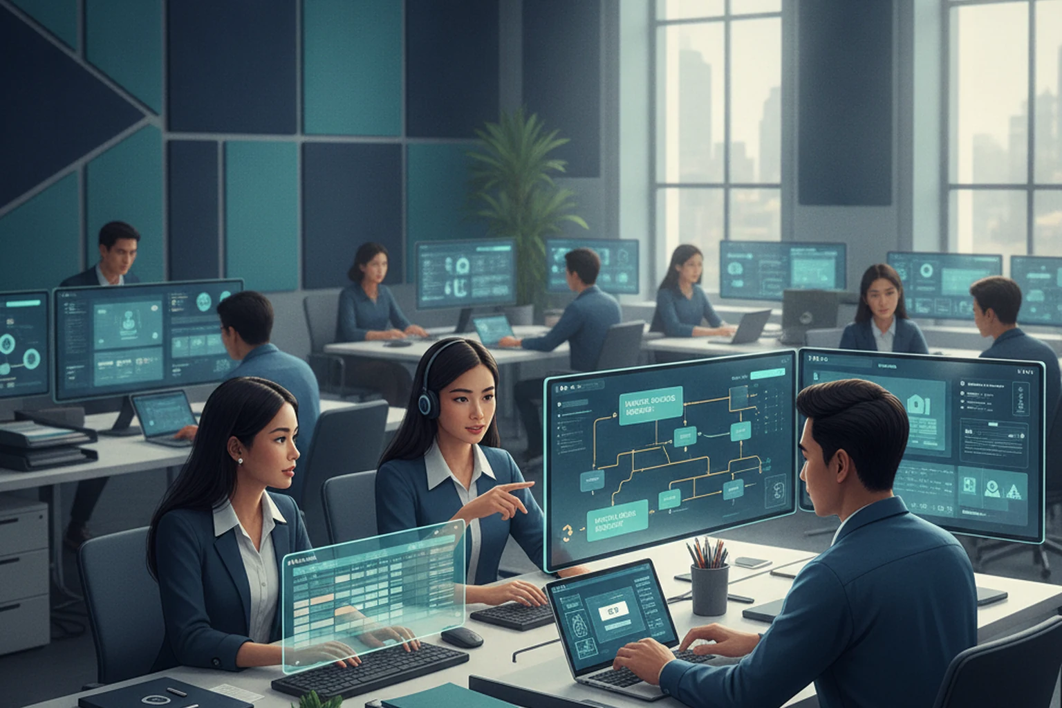 Short-Term Rental Virtual Assistant Operations: Intake Source Register editorial illustration
